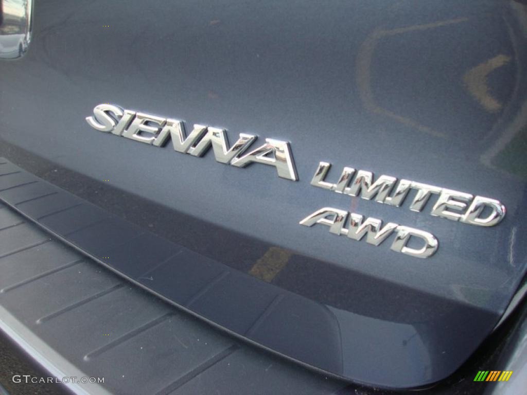2010 Sienna Limited AWD - Slate Metallic / Stone photo #7
