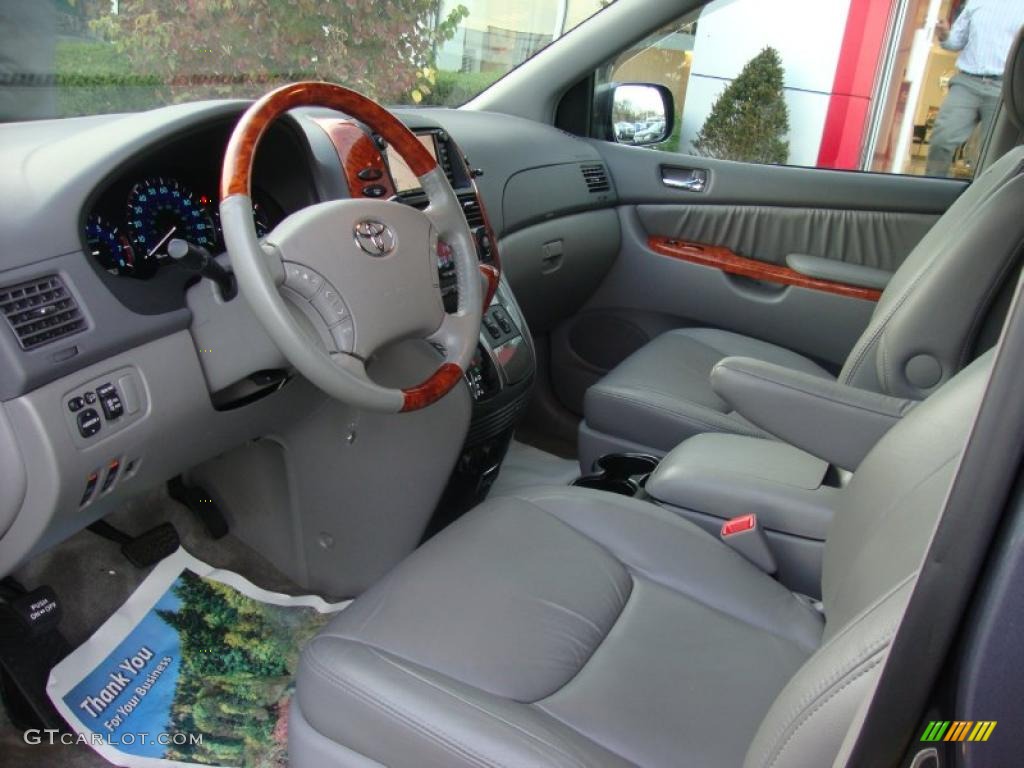 2010 Sienna Limited AWD - Slate Metallic / Stone photo #20