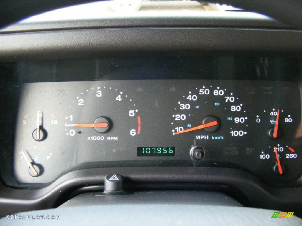 2001 Jeep Wrangler Sport 4x4 Gauges Photo #40498674