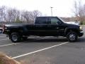 Onyx Black - Sierra 3500HD SLT Crew Cab 4x4 Dually Photo No. 4