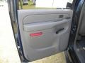 Gray/Dark Charcoal 2006 Chevrolet Avalanche LT Door Panel