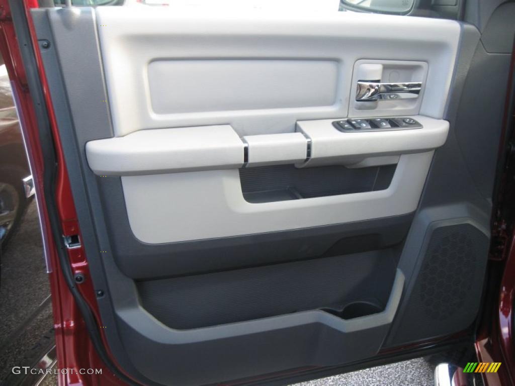 2011 Ram 1500 Big Horn Quad Cab 4x4 - Deep Cherry Red Crystal Pearl / Dark Slate Gray/Medium Graystone photo #6