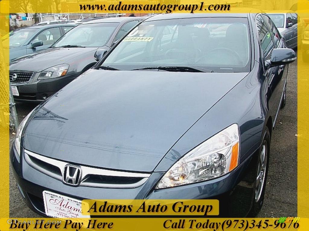 2007 Accord Hybrid Sedan - Graphite Pearl / Black photo #1