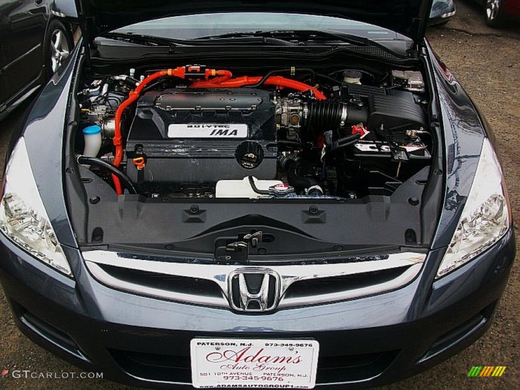 2007 Honda Accord Hybrid Sedan 3.0 Liter SOHC 24-Valve i-VTEC V6 IMA Gasoline/Electric Hybrid Engine Photo #40500538