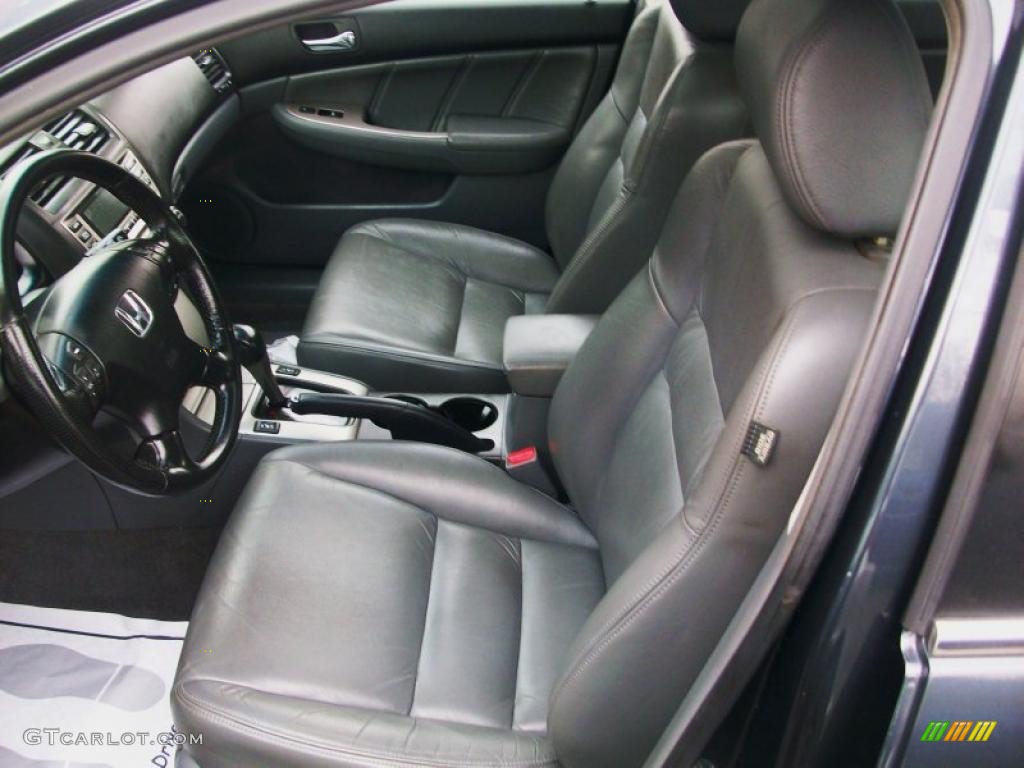 Black Interior 2007 Honda Accord Hybrid Sedan Photo