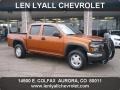 2006 Sunburst Orange Metallic Chevrolet Colorado LT Crew Cab 4x4  photo #1