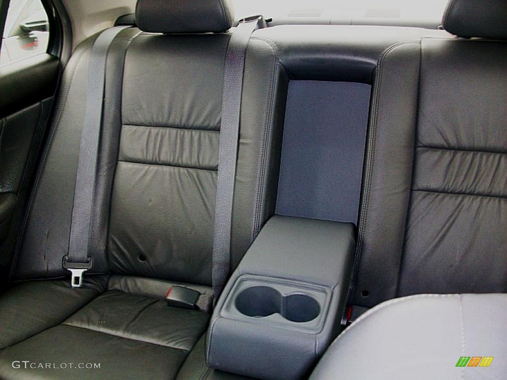 Black Interior 2007 Honda Accord Hybrid Sedan Photo