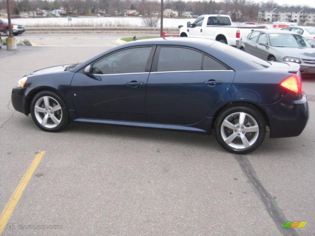 2008 G6 GT Sedan - Midnight Blue Metallic / Ebony Black photo #4
