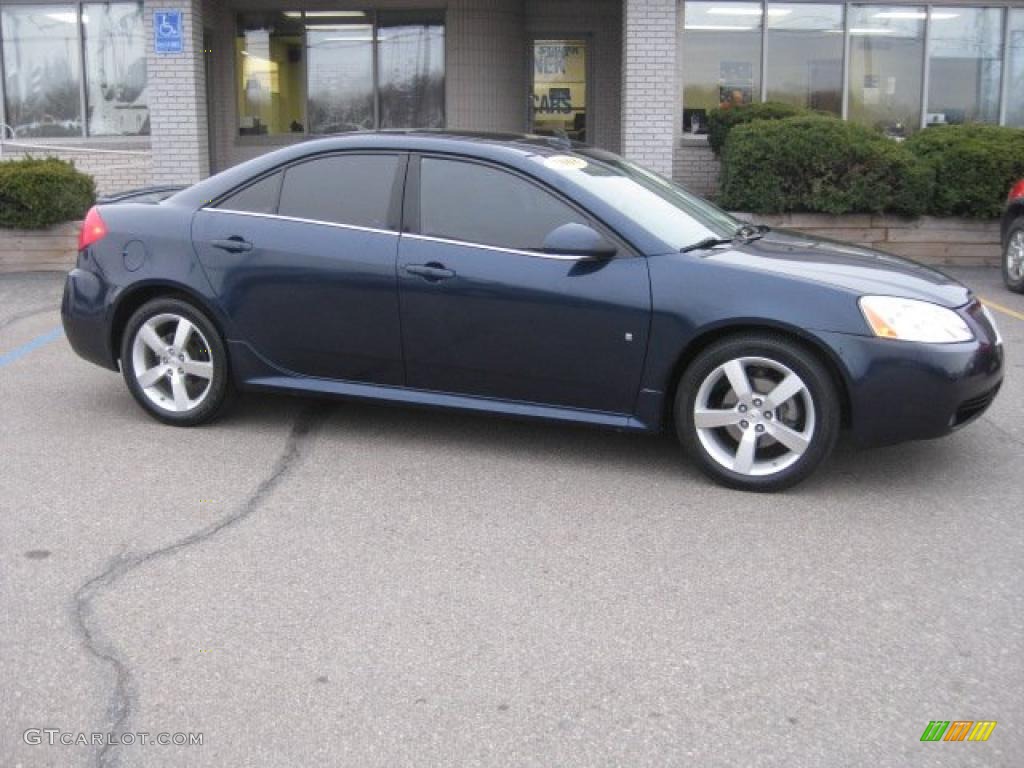 2008 G6 GT Sedan - Midnight Blue Metallic / Ebony Black photo #5