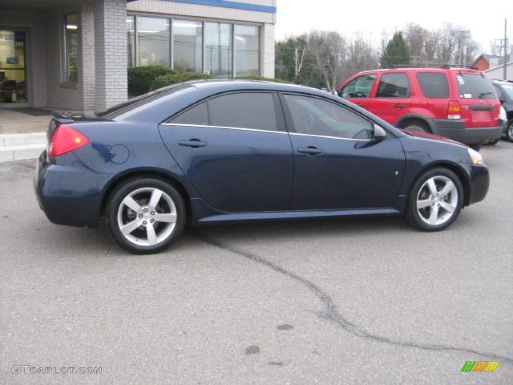2008 G6 GT Sedan - Midnight Blue Metallic / Ebony Black photo #6