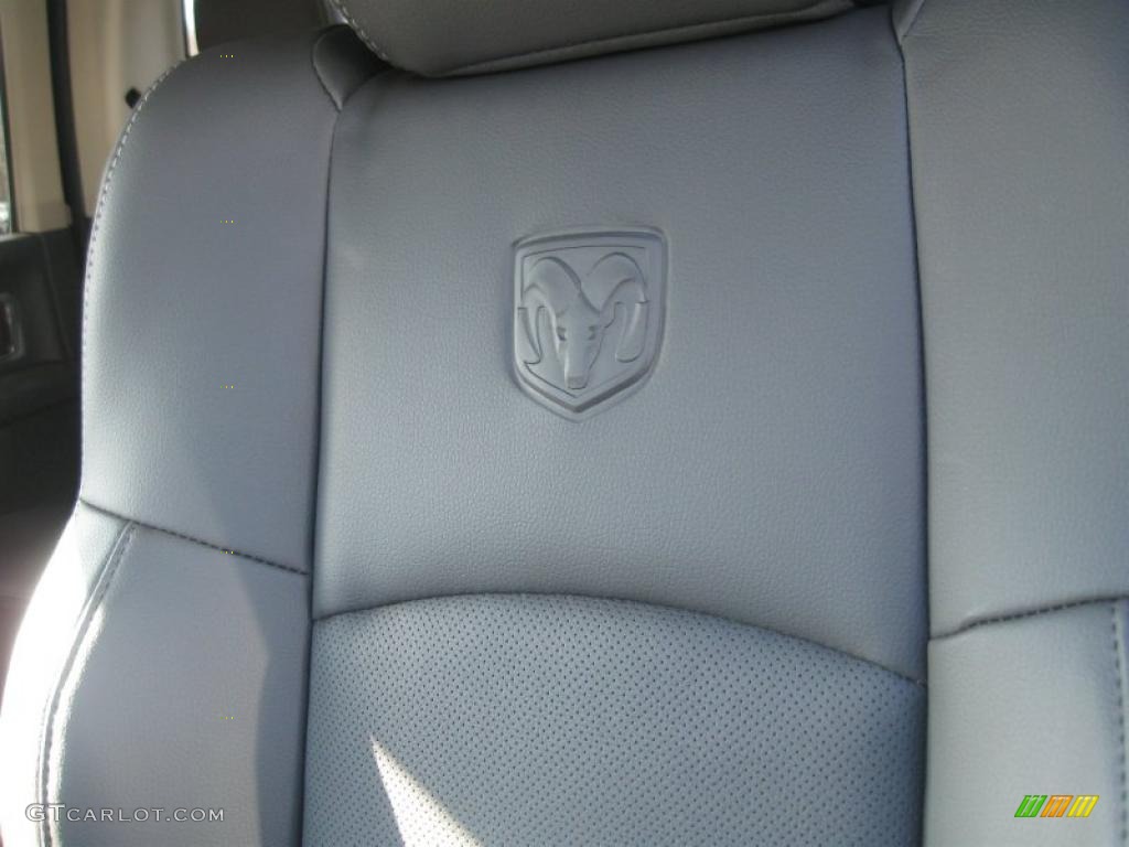 Dark Slate Gray Interior 2011 Dodge Ram 3500 HD Laramie Crew Cab 4x4 Dually Photo #40502018