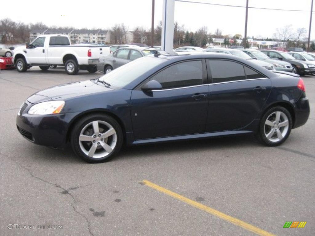 2008 G6 GT Sedan - Midnight Blue Metallic / Ebony Black photo #10