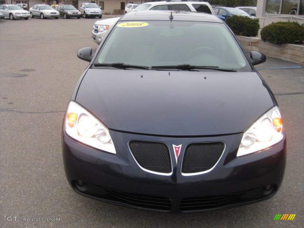 2008 G6 GT Sedan - Midnight Blue Metallic / Ebony Black photo #12