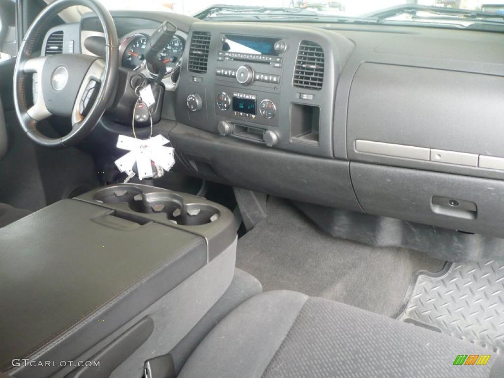 2008 Chevrolet Silverado 1500 LT Extended Cab 4x4 Ebony Dashboard Photo #40502258