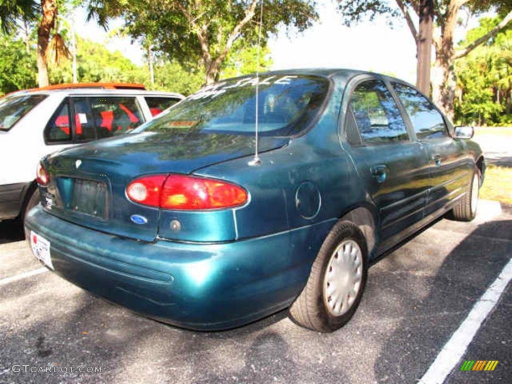 1997 Contour GL - Pacific Green Metallic / Opal Grey photo #2