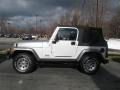2004 Bright Silver Metallic Jeep Wrangler X 4x4  photo #7