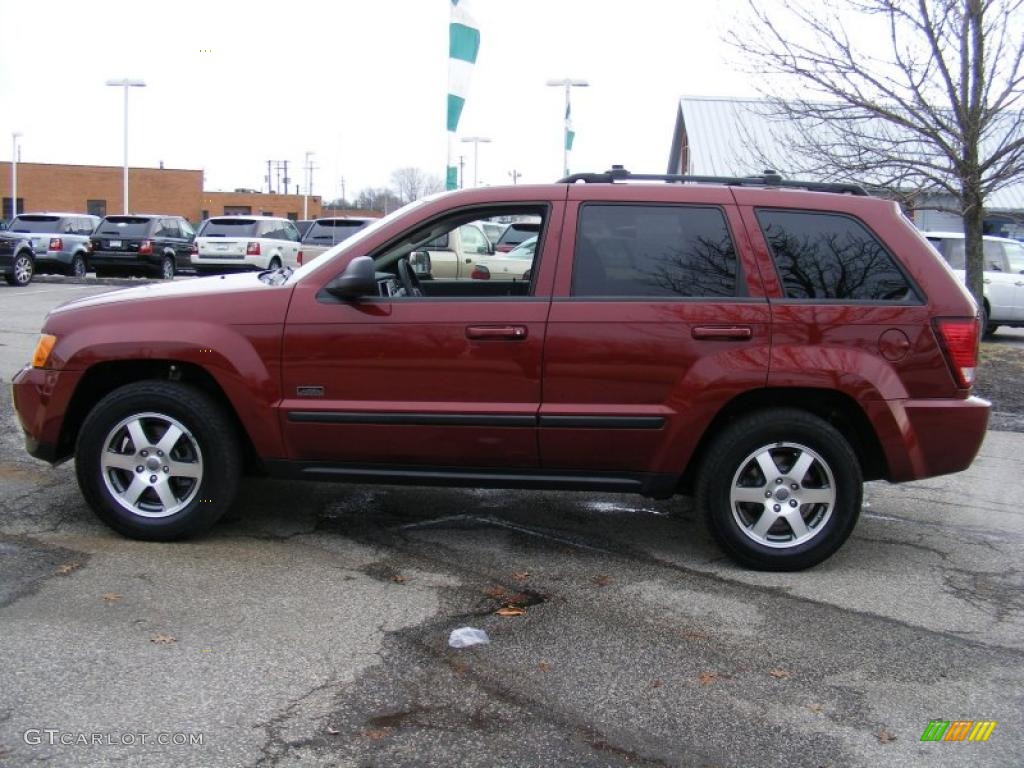 2008 Grand Cherokee Laredo 4x4 - Red Rock Crystal Pearl / Dark Slate Gray photo #2