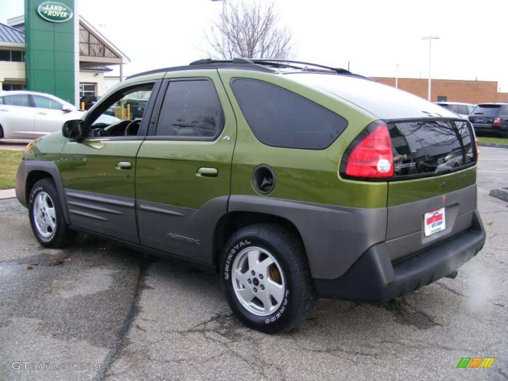 2001 Aztek GT AWD - Citrus Green Metallic / Dark Gray photo #3