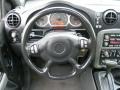 Dark Gray 2001 Pontiac Aztek GT AWD Steering Wheel