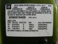 Info Tag of 2001 Aztek GT AWD