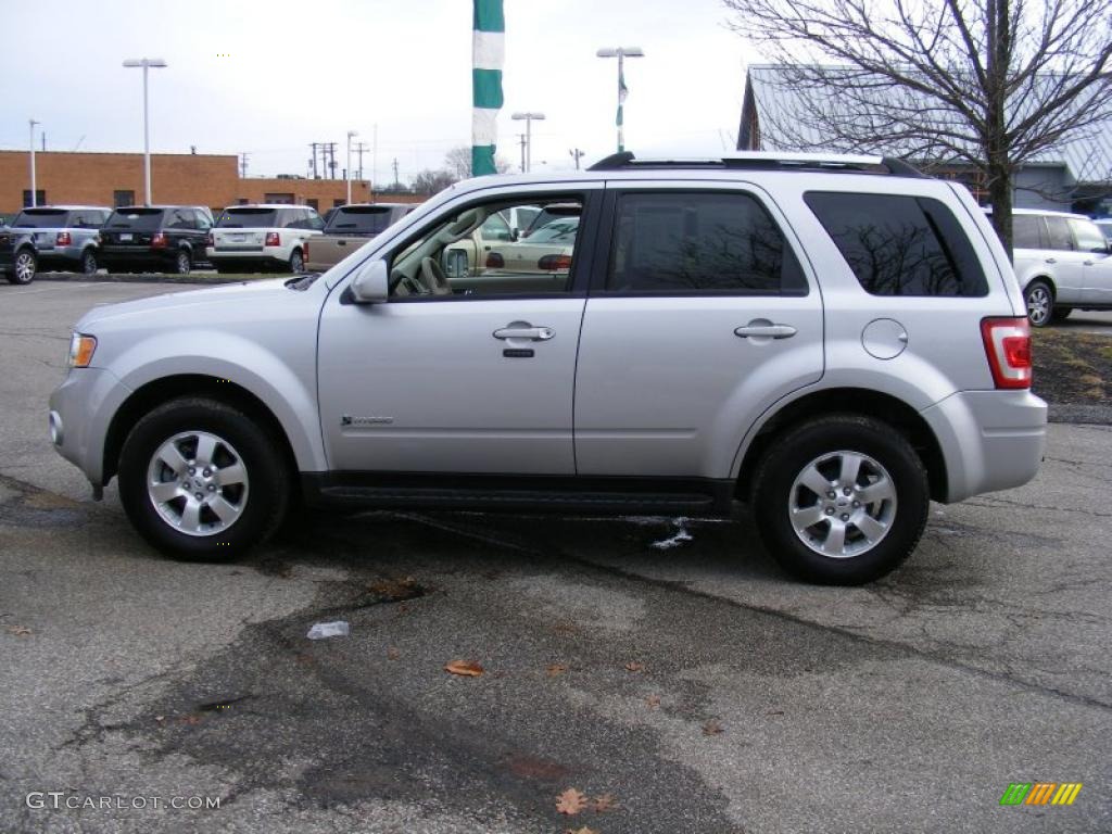 2009 Escape Hybrid Limited 4WD - Brilliant Silver Metallic / Stone photo #2