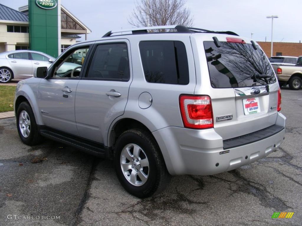 2009 Escape Hybrid Limited 4WD - Brilliant Silver Metallic / Stone photo #3