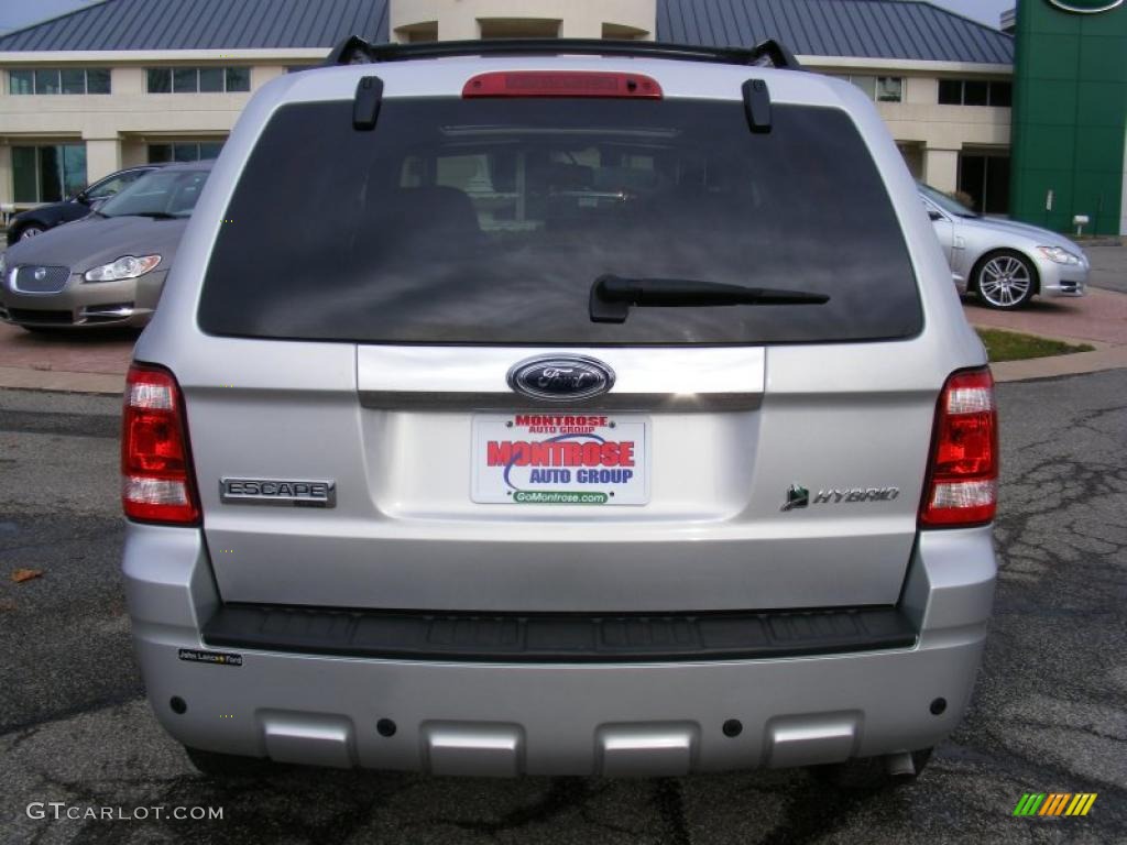 2009 Escape Hybrid Limited 4WD - Brilliant Silver Metallic / Stone photo #4