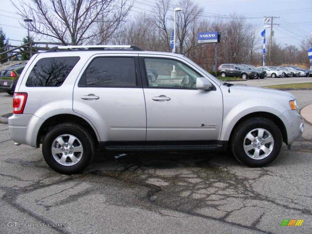 2009 Escape Hybrid Limited 4WD - Brilliant Silver Metallic / Stone photo #6