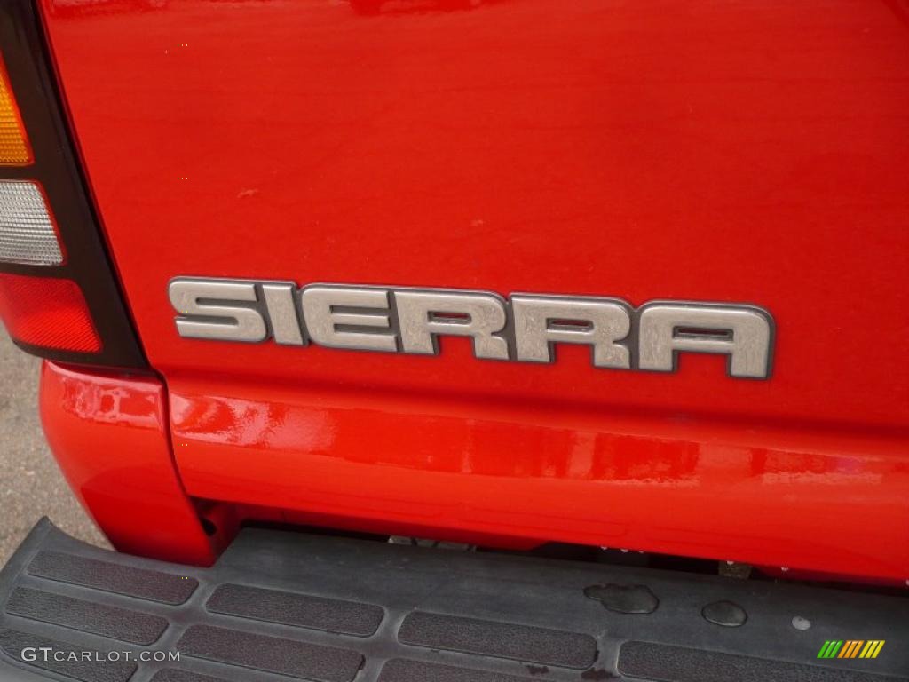 2004 GMC Sierra 1500 SLE Regular Cab 4x4 Marks and Logos Photo #40504950