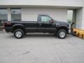 2008 Black Ford F250 Super Duty XLT Regular Cab 4x4  photo #2
