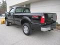 2008 Black Ford F250 Super Duty XLT Regular Cab 4x4  photo #13