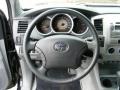 Graphite 2010 Toyota Tacoma V6 SR5 TRD Sport Access Cab 4x4 Steering Wheel
