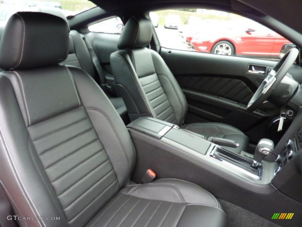 2011 Mustang V6 Premium Coupe - Race Red / Charcoal Black photo #15