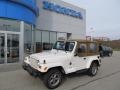 Stone White 1998 Jeep Wrangler Sahara 4x4