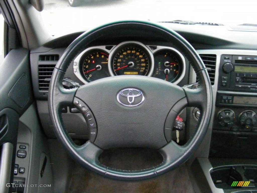 2005 Toyota 4Runner Limited 4x4 Stone Steering Wheel Photo #40507990