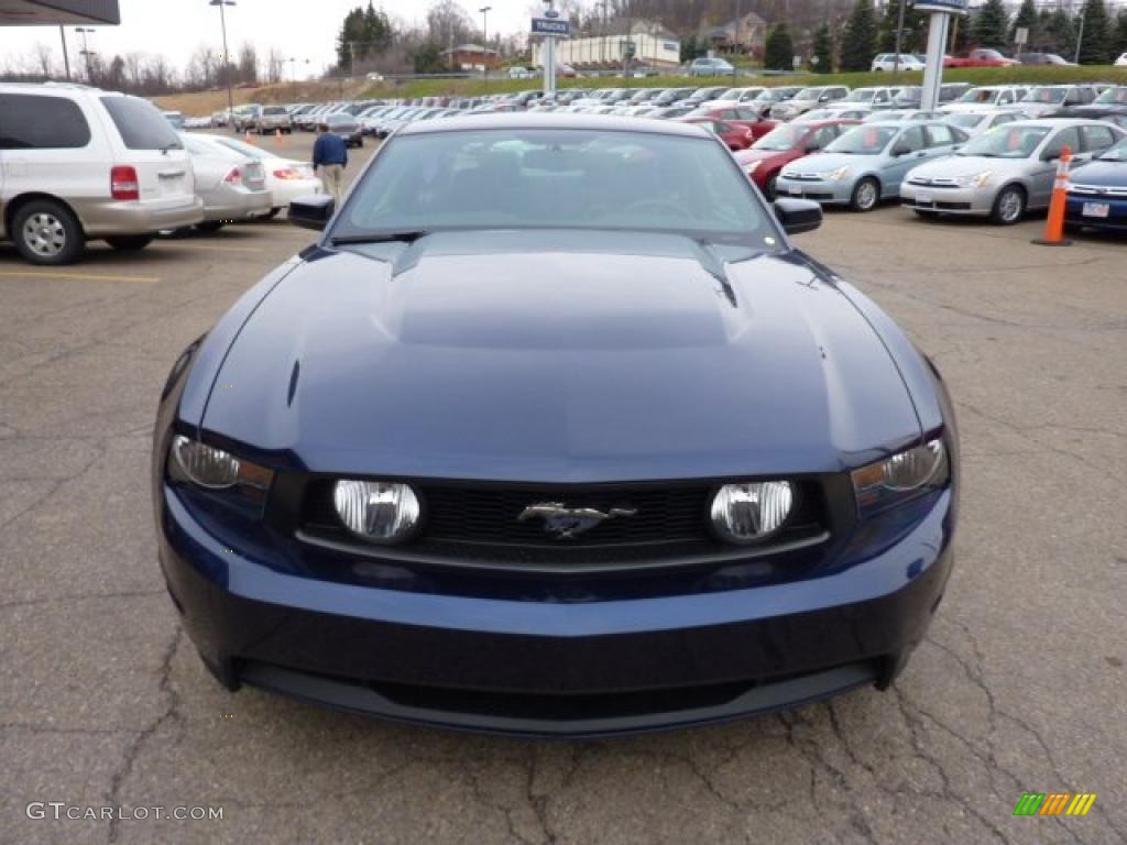 2011 Mustang GT Premium Coupe - Kona Blue Metallic / Charcoal Black/Cashmere photo #7