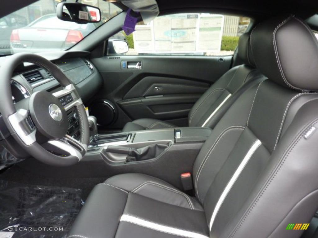 2011 Mustang GT Premium Coupe - Kona Blue Metallic / Charcoal Black/Cashmere photo #10