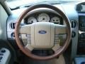 Castano Brown Leather Steering Wheel Photo for 2007 Ford F150 #40508454