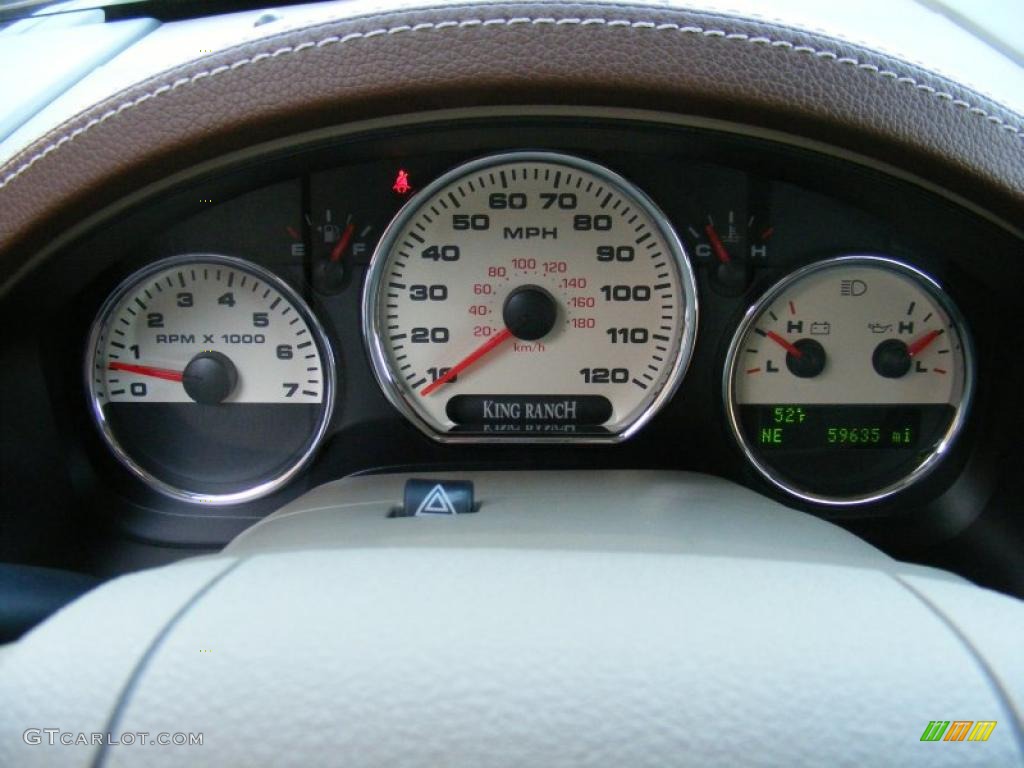 2007 Ford F150 King Ranch SuperCrew 4x4 Gauges Photo #40508472