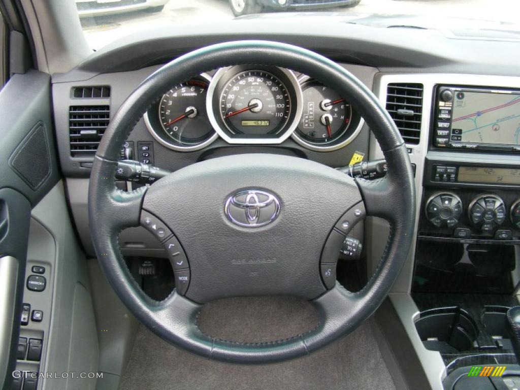 2007 Toyota 4Runner Limited 4x4 Stone Steering Wheel Photo #40509410