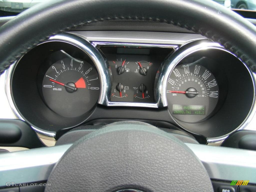 2006 Mustang GT Premium Convertible - Redfire Metallic / Light Parchment photo #19