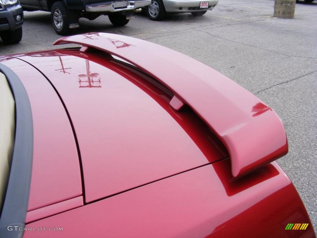 2006 Mustang GT Premium Convertible - Redfire Metallic / Light Parchment photo #28