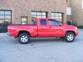 2008 Radiant Red Toyota Tacoma V6 TRD  Access Cab 4x4  photo #6