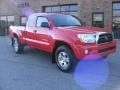 2008 Radiant Red Toyota Tacoma V6 TRD  Access Cab 4x4  photo #7