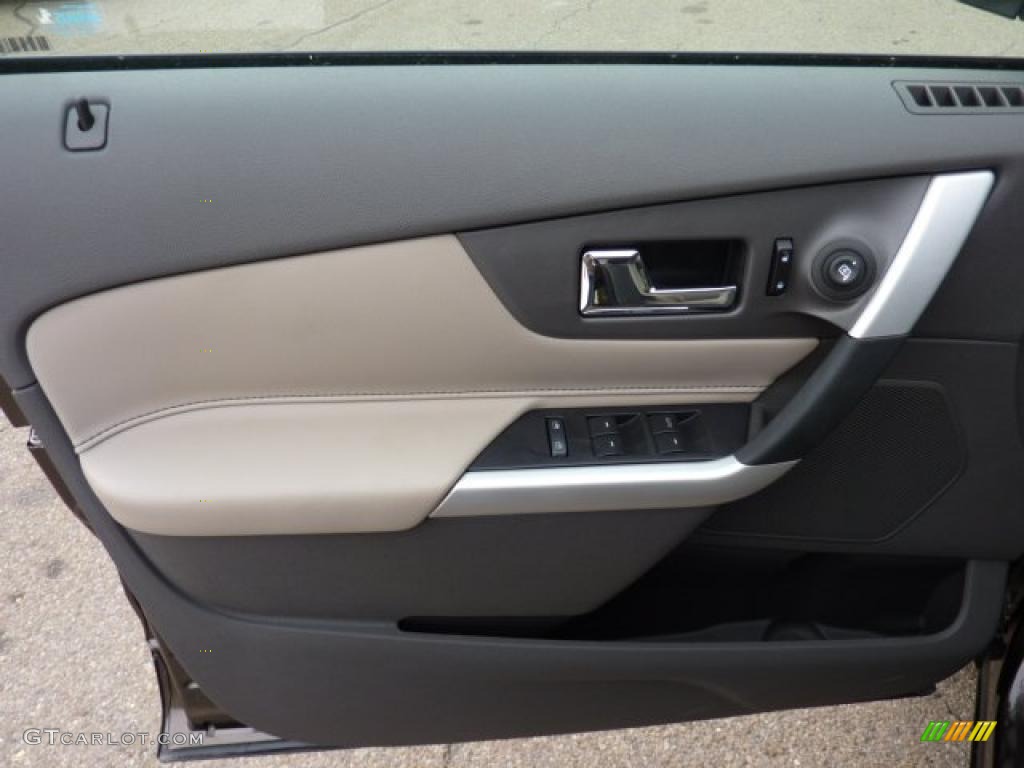 2011 Ford Edge SEL AWD Medium Light Stone Door Panel Photo #40511062