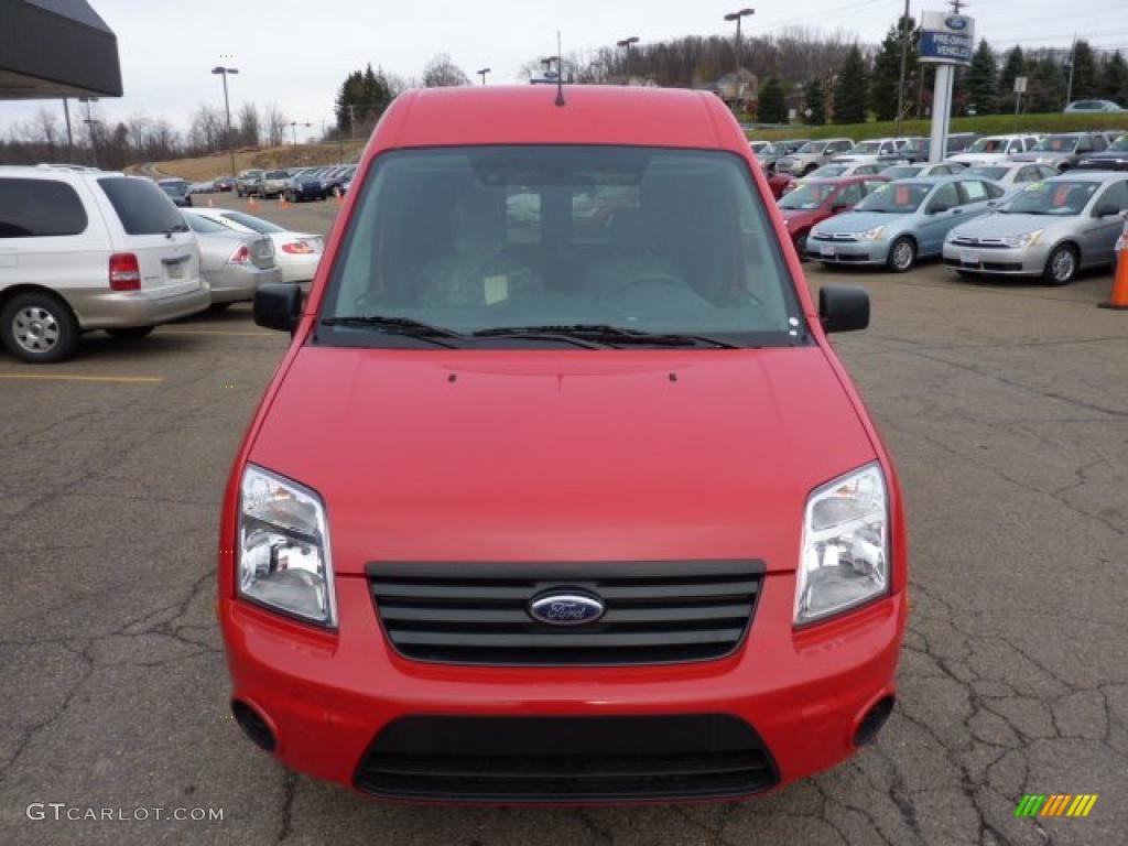 Torch Red 2010 Ford Transit Connect XLT Cargo Van Exterior Photo #40511582