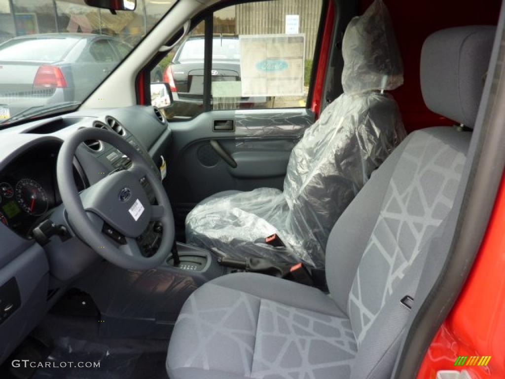 Dark Gray Interior 2010 Ford Transit Connect XLT Cargo Van Photo #40511622