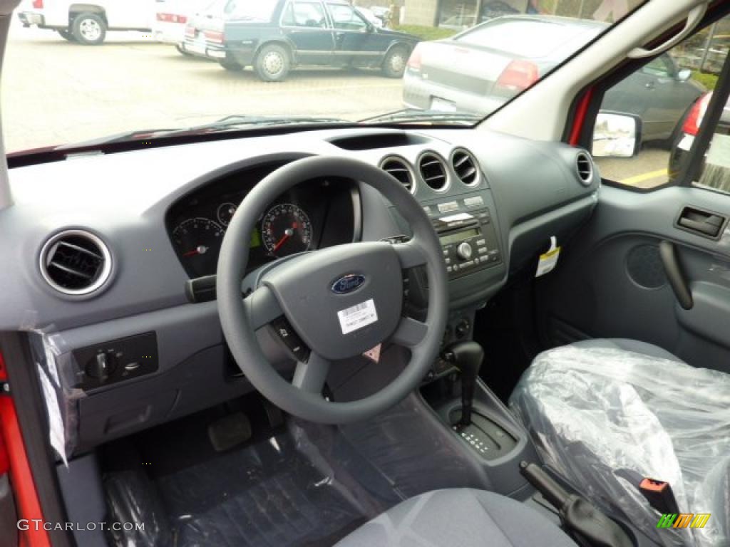 Dark Gray Interior 2010 Ford Transit Connect XLT Cargo Van Photo #40511638