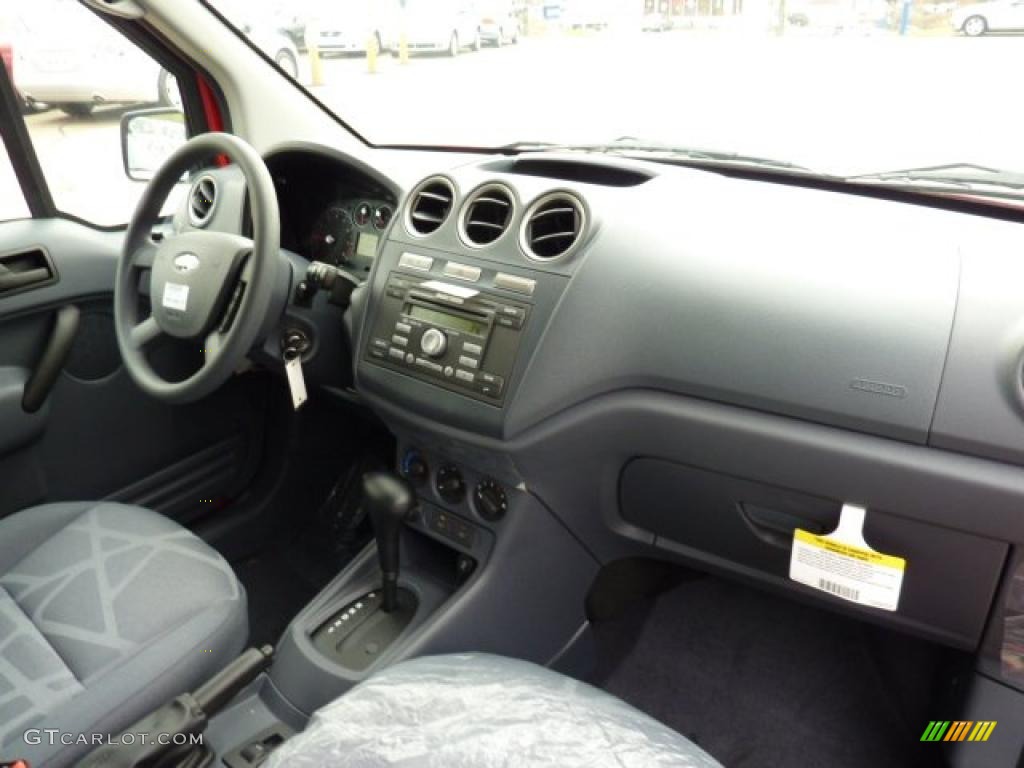 2010 Ford Transit Connect XLT Cargo Van Dark Gray Dashboard Photo #40511742