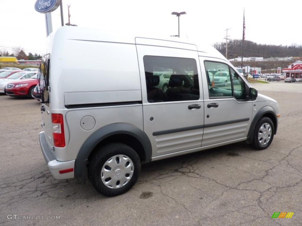 Silver Metallic 2010 Ford Transit Connect XLT Passenger Wagon Exterior Photo #40511842